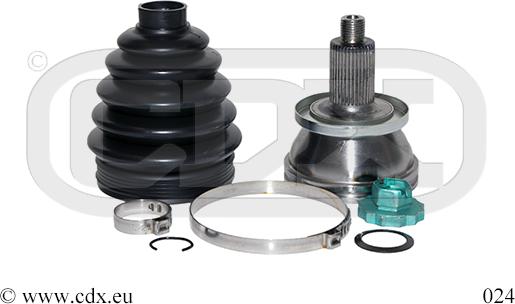 CDX 024 - Joint Kit, drive shaft www.autospares.lv