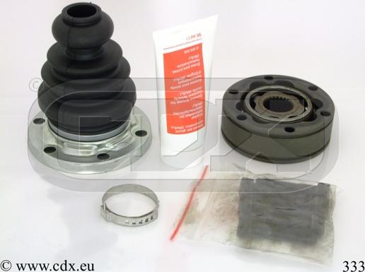 CDX 333 - Шарнирный комплект, ШРУС, приводной вал www.autospares.lv