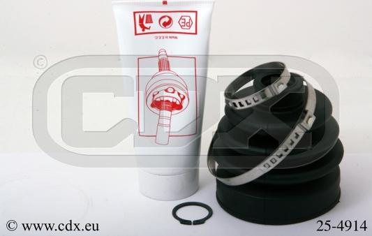 CDX 25-4914 - Пыльник, приводной вал www.autospares.lv