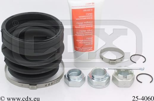 CDX 25-4060 - Bellow, drive shaft www.autospares.lv