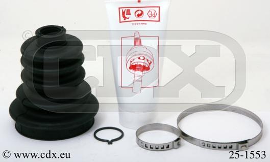 CDX 25-1553 - Пыльник, приводной вал www.autospares.lv