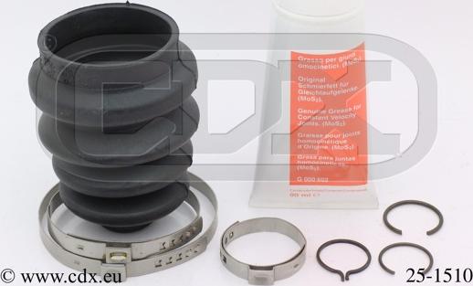 CDX 25-1510 - Пыльник, приводной вал www.autospares.lv