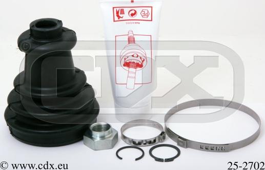 CDX 25-2702 - Bellow, drive shaft www.autospares.lv