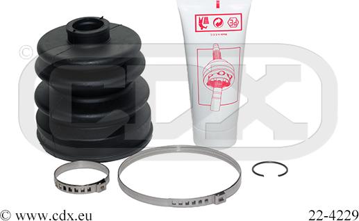 CDX 22-4229 - Bellow, drive shaft www.autospares.lv