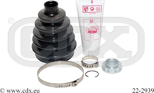 CDX 22-2939 - Пыльник, приводной вал www.autospares.lv