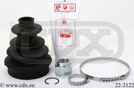 CDX 22-2122 - Putekļusargs, Piedziņas vārpsta autospares.lv