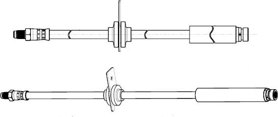 CEF 514645 - Bremžu šļūtene www.autospares.lv