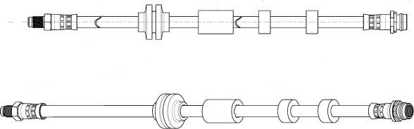 CEF 514615 - Bremžu šļūtene www.autospares.lv