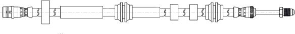 CEF 515097 - Bremžu šļūtene www.autospares.lv