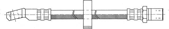 CEF 516958 - Bremžu šļūtene www.autospares.lv