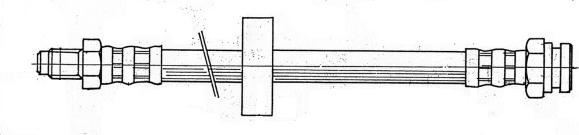 CEF 516717 - Bremžu šļūtene www.autospares.lv