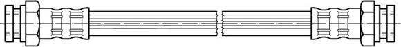 CEF 510234 - Bremžu šļūtene www.autospares.lv