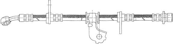 CEF 511452 - Bremžu šļūtene www.autospares.lv