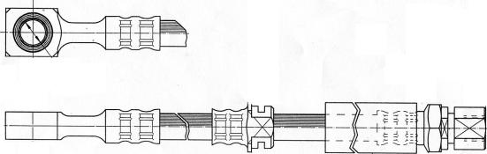 CEF 511563 - Bremžu šļūtene www.autospares.lv