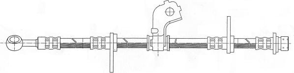 CEF 511578 - Bremžu šļūtene www.autospares.lv