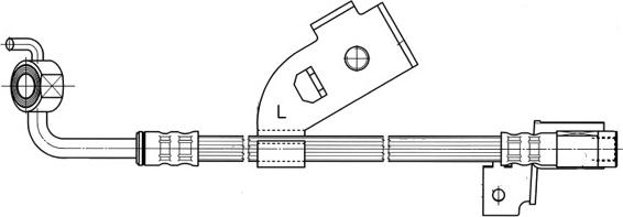 CEF 511621 - Bremžu šļūtene autospares.lv