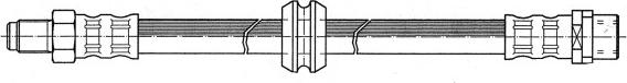 CEF 511043 - Тормозной шланг www.autospares.lv