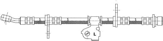 CEF 511157 - Bremžu šļūtene www.autospares.lv