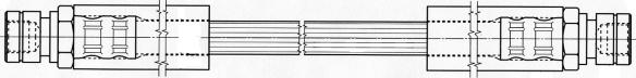 CEF 511840 - Тормозной шланг www.autospares.lv