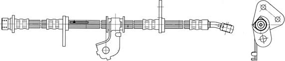 CEF 512464 - Bremžu šļūtene www.autospares.lv