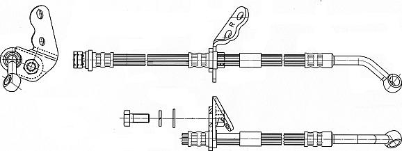 CEF 512575 - Bremžu šļūtene www.autospares.lv