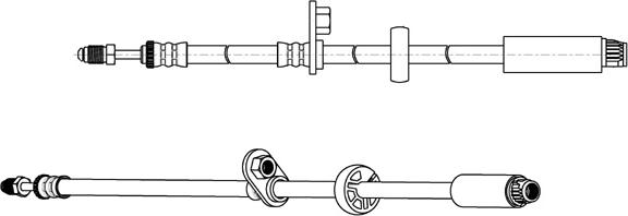 CEF 512668 - Тормозной шланг www.autospares.lv