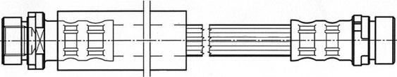 CEF 512093 - Bremžu šļūtene www.autospares.lv