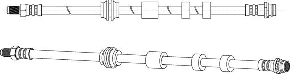 CEF 512750 - Bremžu šļūtene www.autospares.lv