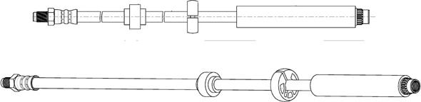 CEF 512780 - Bremžu šļūtene www.autospares.lv