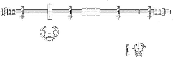 CEF 517064 - Bremžu šļūtene www.autospares.lv