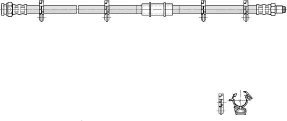 CEF 517062 - Bremžu šļūtene www.autospares.lv