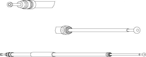 CEF BW02144 - Trose, Stāvbremžu sistēma www.autospares.lv