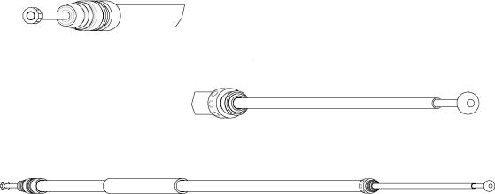 CEF BW02143 - Trose, Stāvbremžu sistēma www.autospares.lv