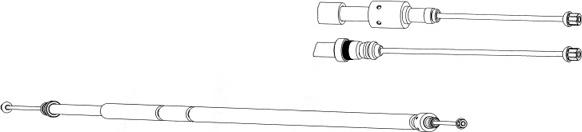 CEF CT02153 - Trose, Stāvbremžu sistēma autospares.lv