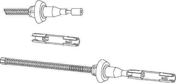 CEF FO02233 - Trose, Stāvbremžu sistēma autospares.lv