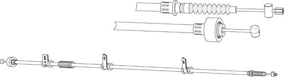 CEF HY02124 - Trose, Stāvbremžu sistēma autospares.lv