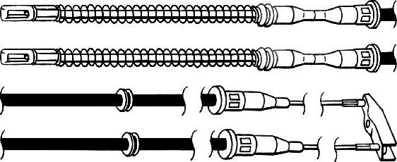 CEF OP02140 - Trose, Stāvbremžu sistēma www.autospares.lv