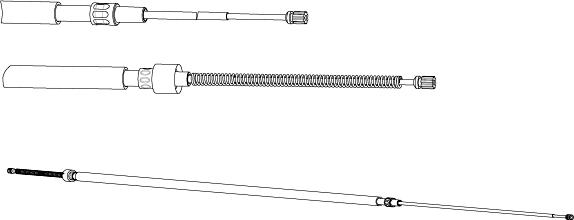 CEF SK02108 - Trose, Stāvbremžu sistēma www.autospares.lv