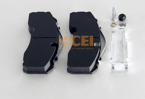 C.E.I. 584.004 - Brake Pad Set, disc brake www.autospares.lv