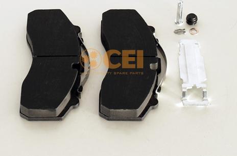 C.E.I. 584.001 - Brake Pad Set, disc brake www.autospares.lv