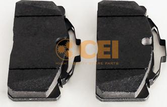 C.E.I. 584028 - Brake Pad Set, disc brake www.autospares.lv