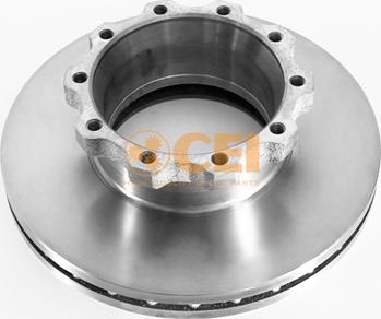 C.E.I. 215.083 - Brake Disc www.autospares.lv