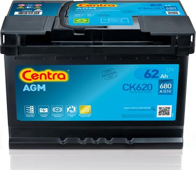 CENTRA CK620 - Starter Battery www.autospares.lv