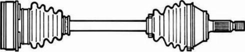 Cevam N5551 - Drive Shaft www.autospares.lv