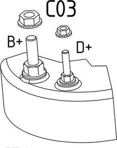 Cevam 4863 - Alternator www.autospares.lv