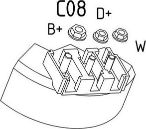 Cevam 2320 - Alternator www.autospares.lv