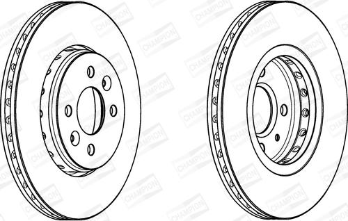 Champion 562959CH - Bremžu diski autospares.lv