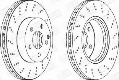 Champion 562619CH - Bremžu diski www.autospares.lv