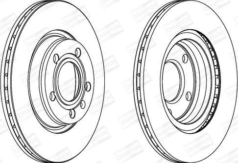 Champion 562060CH - Bremžu diski www.autospares.lv