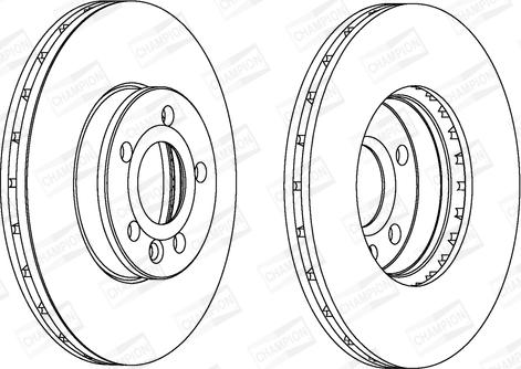 Champion 562382CH - Bremžu diski www.autospares.lv